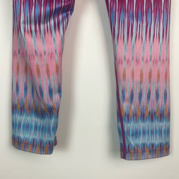 prAna Roxanne Capri Womens Festival Pink Cropped Mid Rise Size XS - Picture 9 of 10